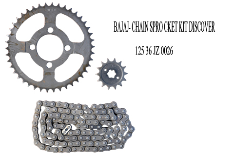 Bajaj discover 125 discount bike chain set price